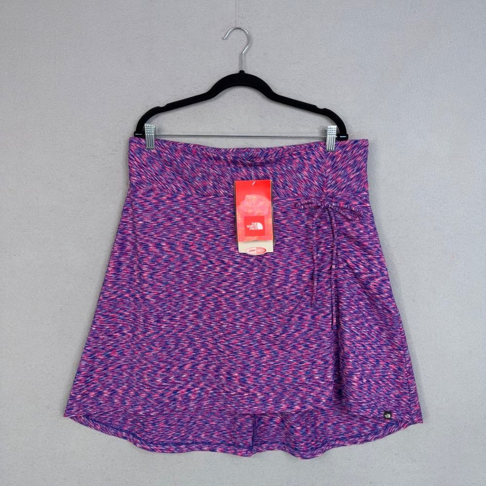 The North Face Cypress Skirt Womens XL Pink Marled Melange Active Outdoor Skort
